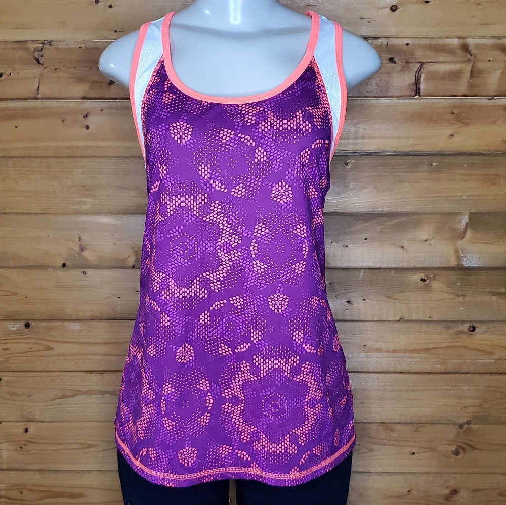 ♥️ 3/$15 Champion athletic Scoop neck racer back tank top sports workout Size XL